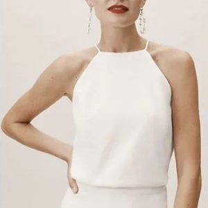 BHLDN Amy Kuschel Hayley Top Size 2 Wedding Crepe NEW